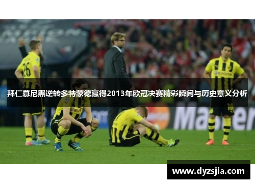 拜仁慕尼黑逆转多特蒙德赢得2013年欧冠决赛精彩瞬间与历史意义分析